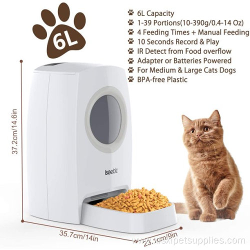 Automatic Pet Feeder Food Dispenser Control Auto Feeder